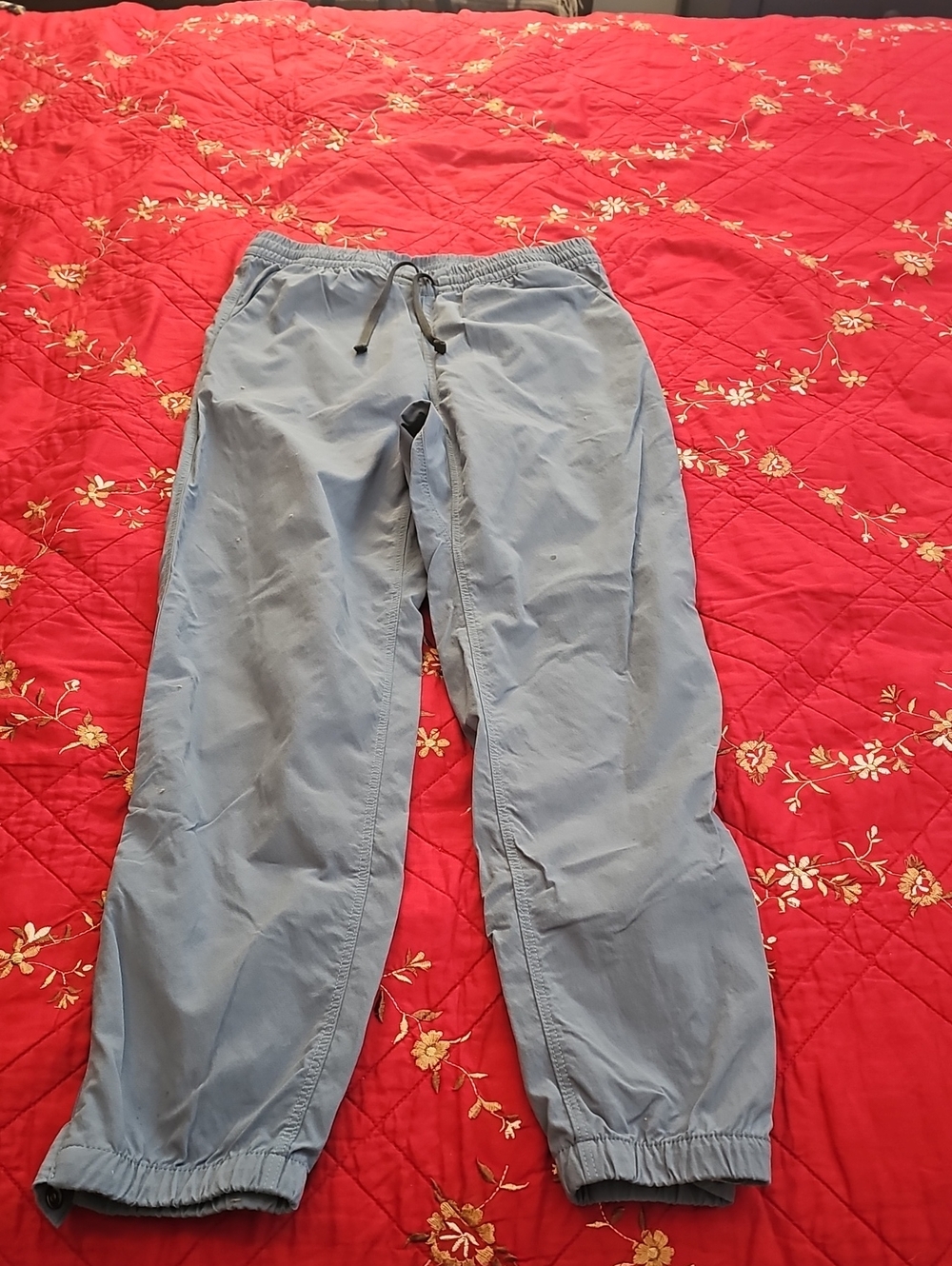 Patagonia Light Blue Men's Elastic Waist Joggers